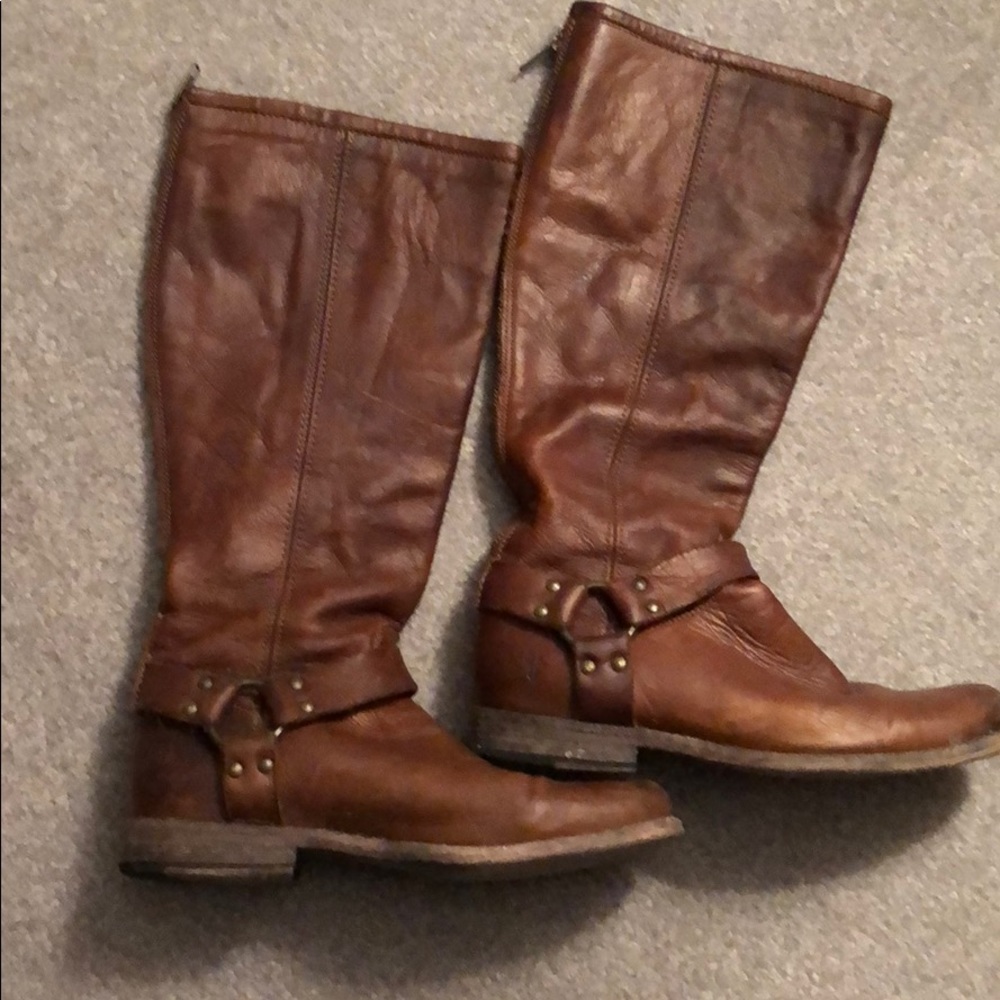 Frye Phillip Harness tall boots